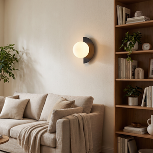 Orbella Wall Sconce in living room