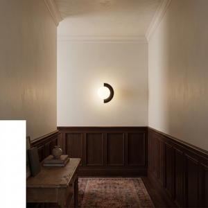 Orbella Wall Sconce in hallway