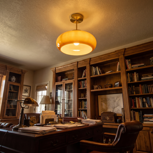 Aurelle Semi-Flush Ceiling Light study