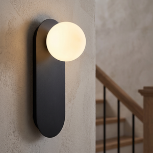 Elira Wall Sconce stairwell detail