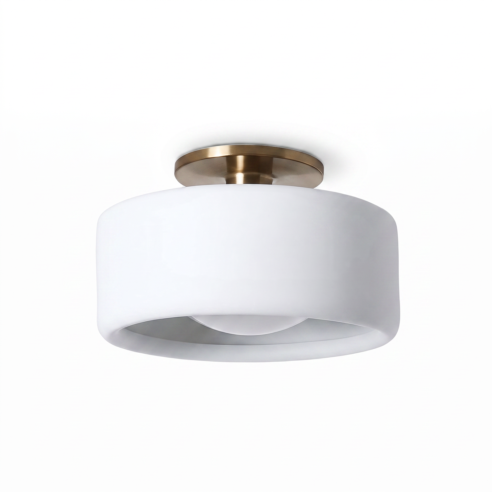 Verano Flush Mount Ceiling Light - White
