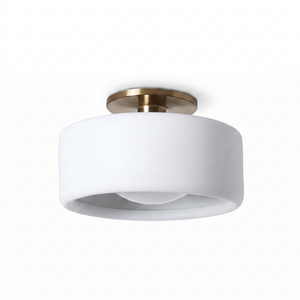 Verano Flush Mount Ceiling Light - White