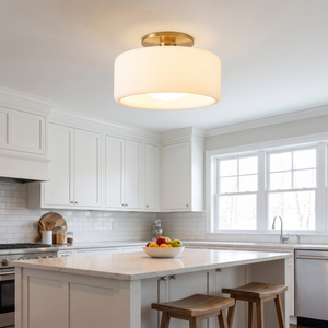 Verano Flush Mount Ceiling Light in kitchen