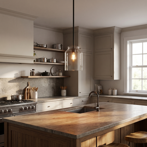 Halden Morandi Pendant Light in kitchen