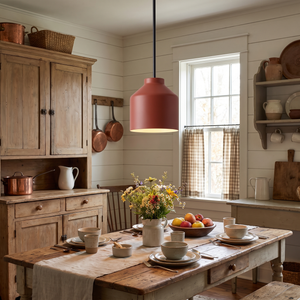 Halden Morandi Pendant Light - Brick Red