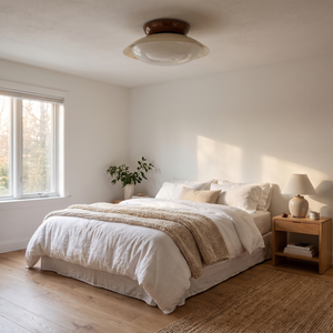 Aurelle Ceiling Light Brown & Beige