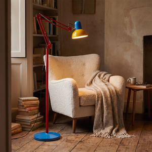 Primo Floor Lamp Yellow & Blue & Red