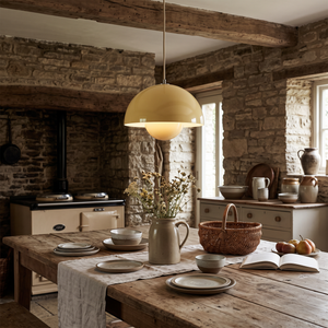 Marlo Pendant Lamp Sand Turmeric