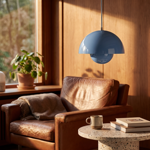 Marlo Pendant Lamp Stone Blue