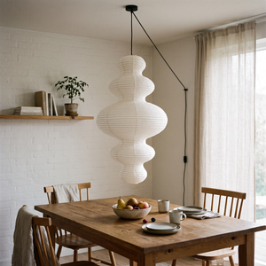 Sora Plug In Pendant Lamp White