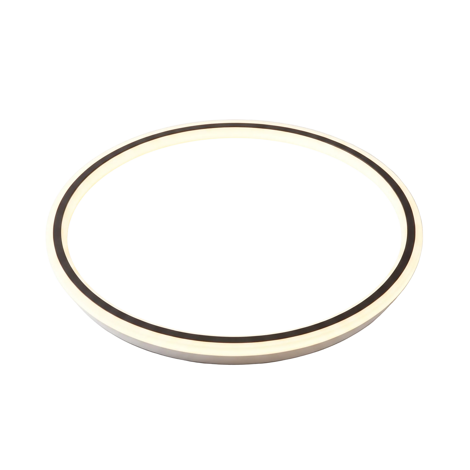 Solvi Round Ceiling Light on pure white background