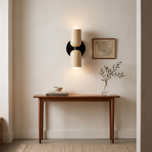 Ottavia Vintage Wall Sconce - Beige beige black