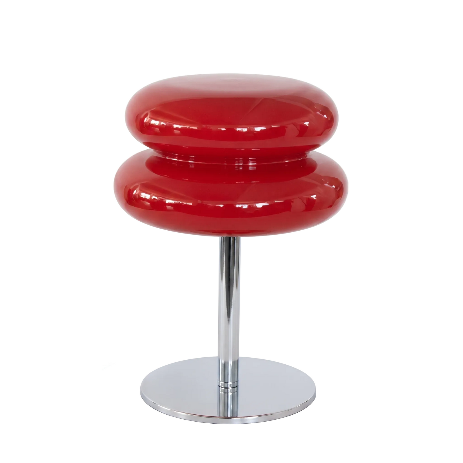 Perla Mushroom Table Lamp on pure white background