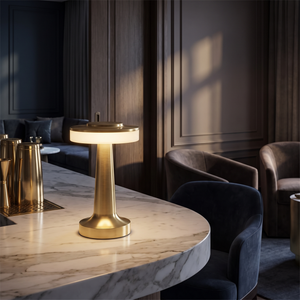 Lucerna Cordless Table Lamp - Gold