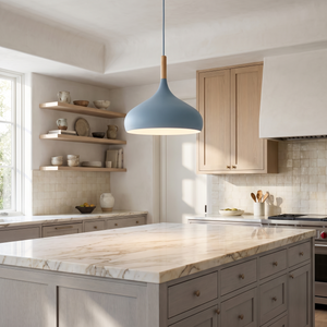 Saga Nordic Pendant Light - Blue