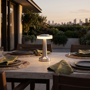 Lucerna Cordless Table Lamp - Silver