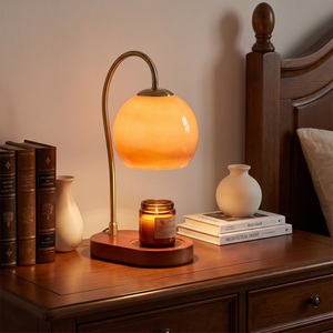 Solene Candle Warmer Lamp - Orange