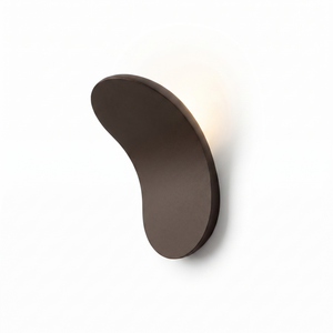 Halvar Curved Wall Sconce on pure white background
