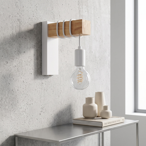 Forge Industrial Wall Sconce - White
