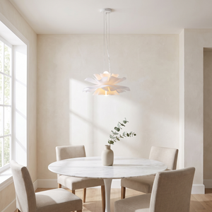 Ninfea Petal Pendant Light - White