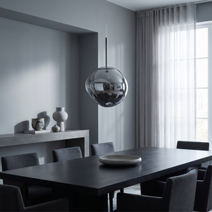 Astra Dome Pendant Lamp - Silver