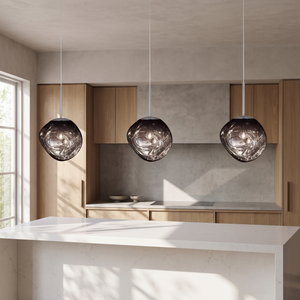Astra Dome Pendant Lamp - Smoky gray