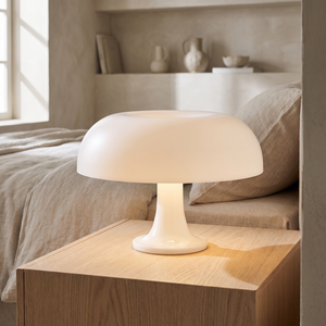 Amara Opal White bedside