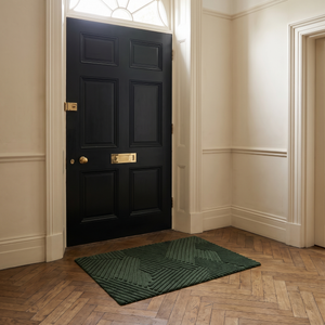 Durable Non-Slip Dirt-Resistant Entry Door Mat - Green - townhouse entrance