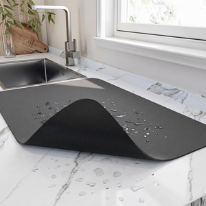 Quick Dry Highly Absorbent Kitchen Dish Mat - detail