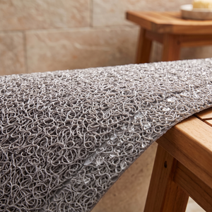 Safe Non-Slip Soft Loofah Shower Mat - detail v2