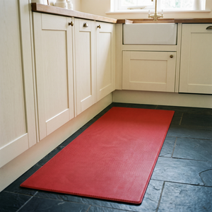 Comfort Anti-Fatigue Non-Slip Kitchen Mat - Red - lifestyle v3