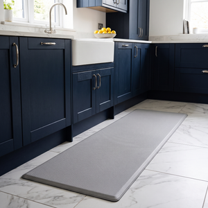 Comfort Anti-Fatigue Non-Slip Kitchen Mat - Light Gray - lifestyle v3