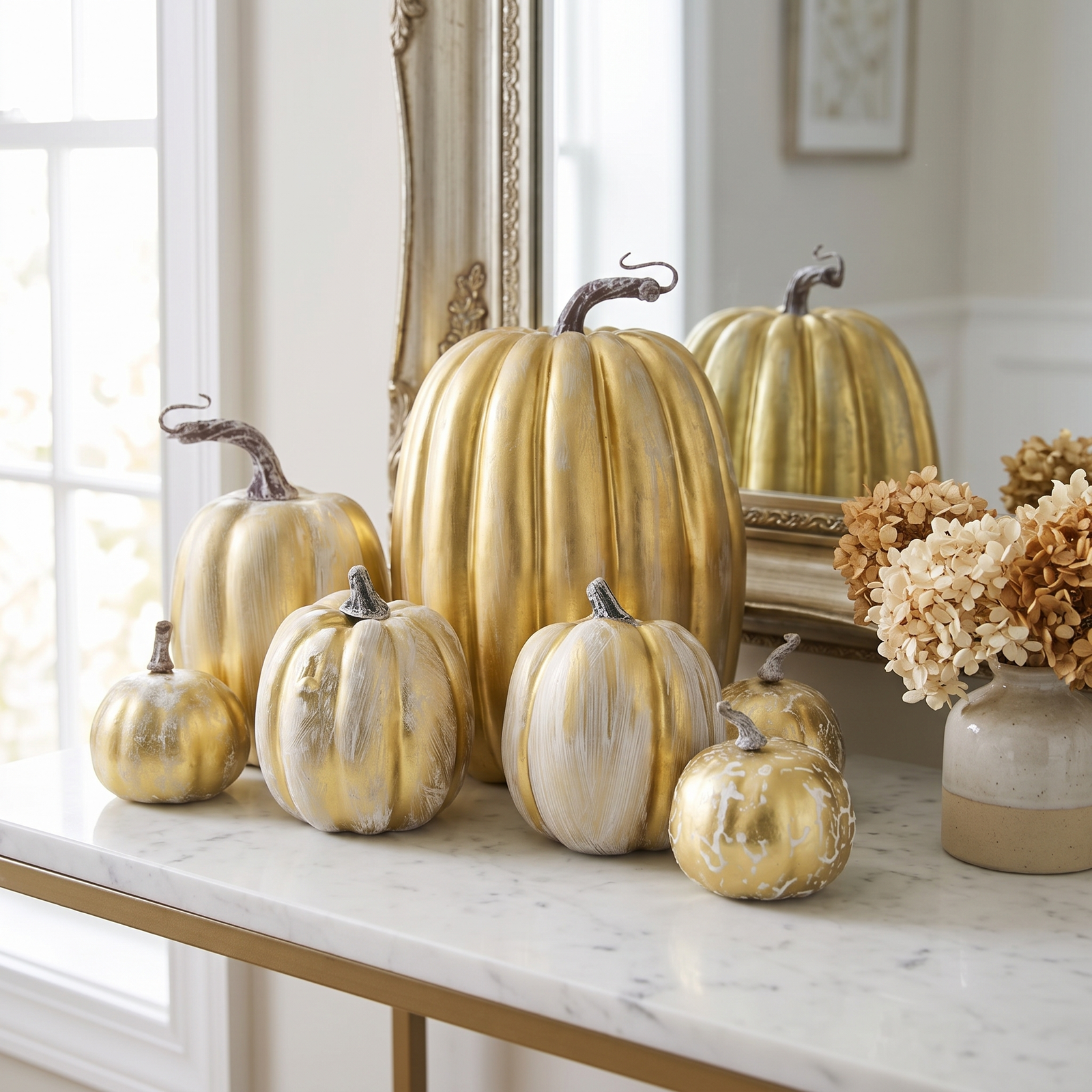 Decorative Foam Pumpkins for Fall and Halloween Decor