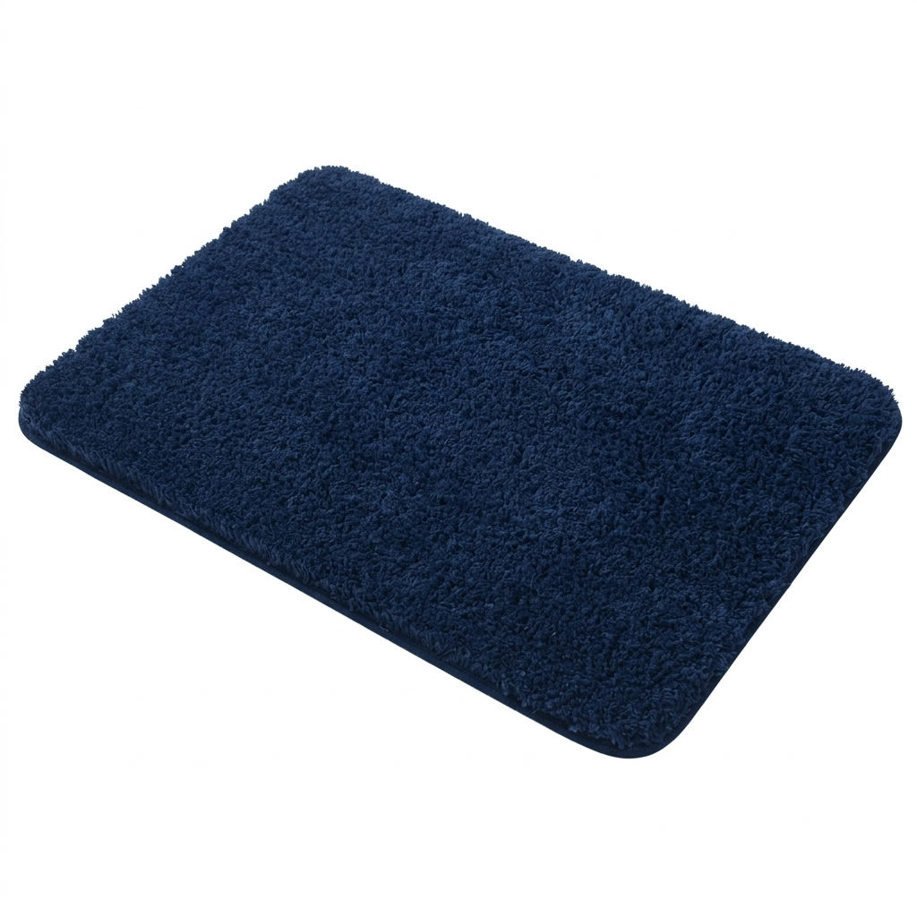 Fur and Plush Microfiber Bath Rug