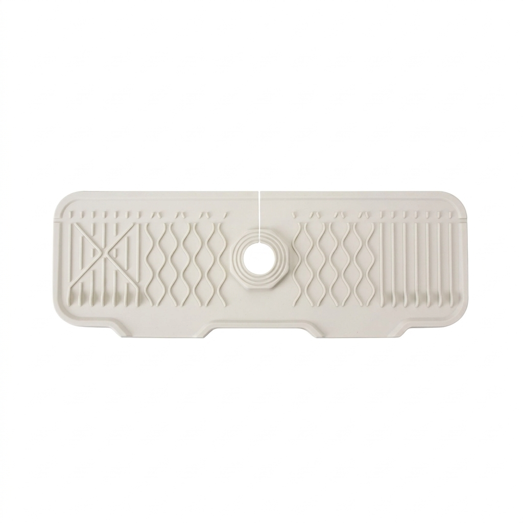 Rubber Sink Faucet Mat and Splash Guard