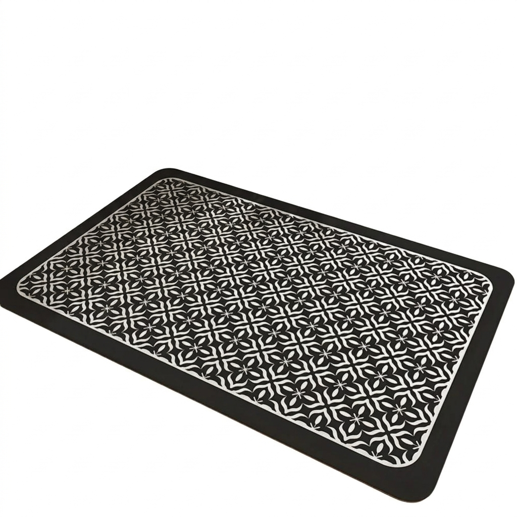 Mandala Pattern Kitchen Dish Drying Mat