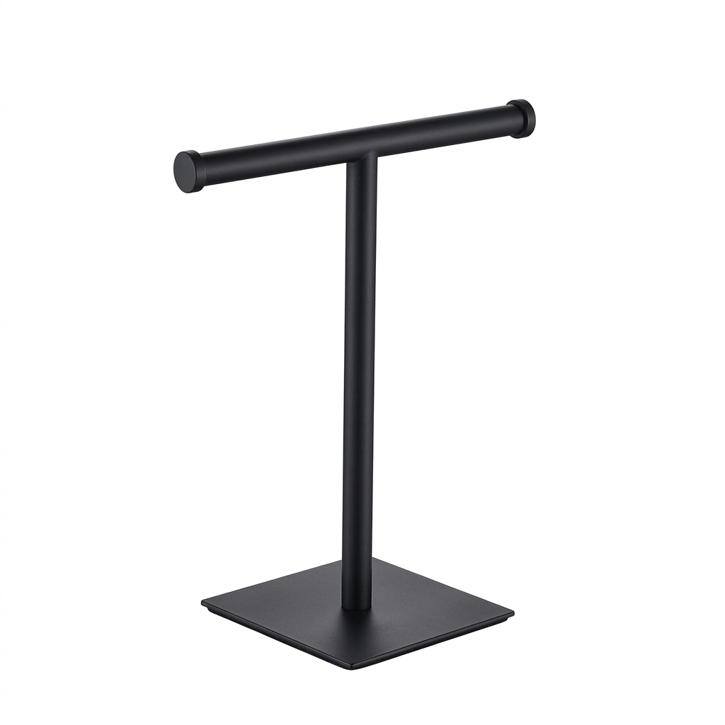 Freestanding Countertop Towel Rack With Non Slip Base