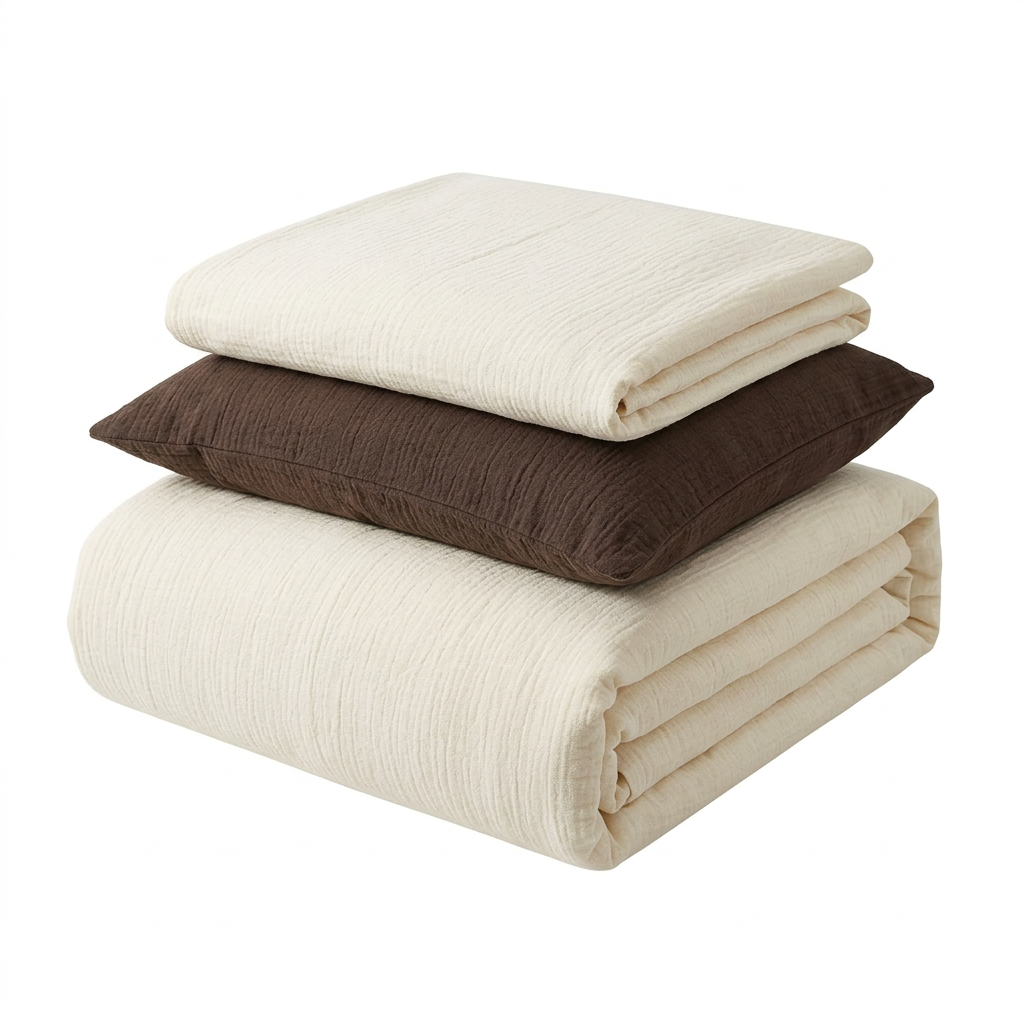 Earthy Tones Beige and Brown Bedding Set