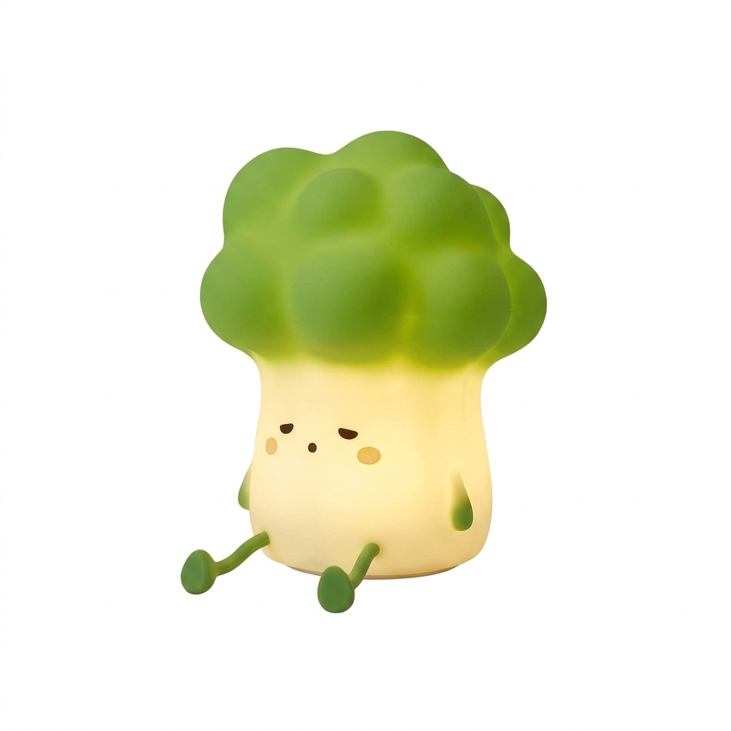 Thea Tired Broccoli Silicone Night Light