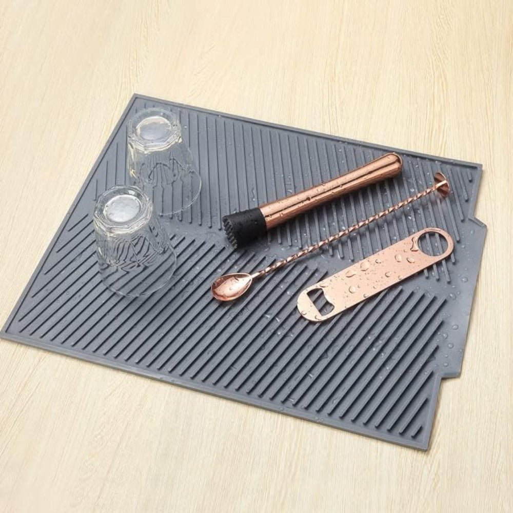 Silicone Dish Drying and Draining Mat