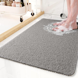 Safe Non-Slip Soft Loofah Shower Mat