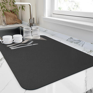 Quick Dry Highly Absorbent Kitchen Dish Mat
