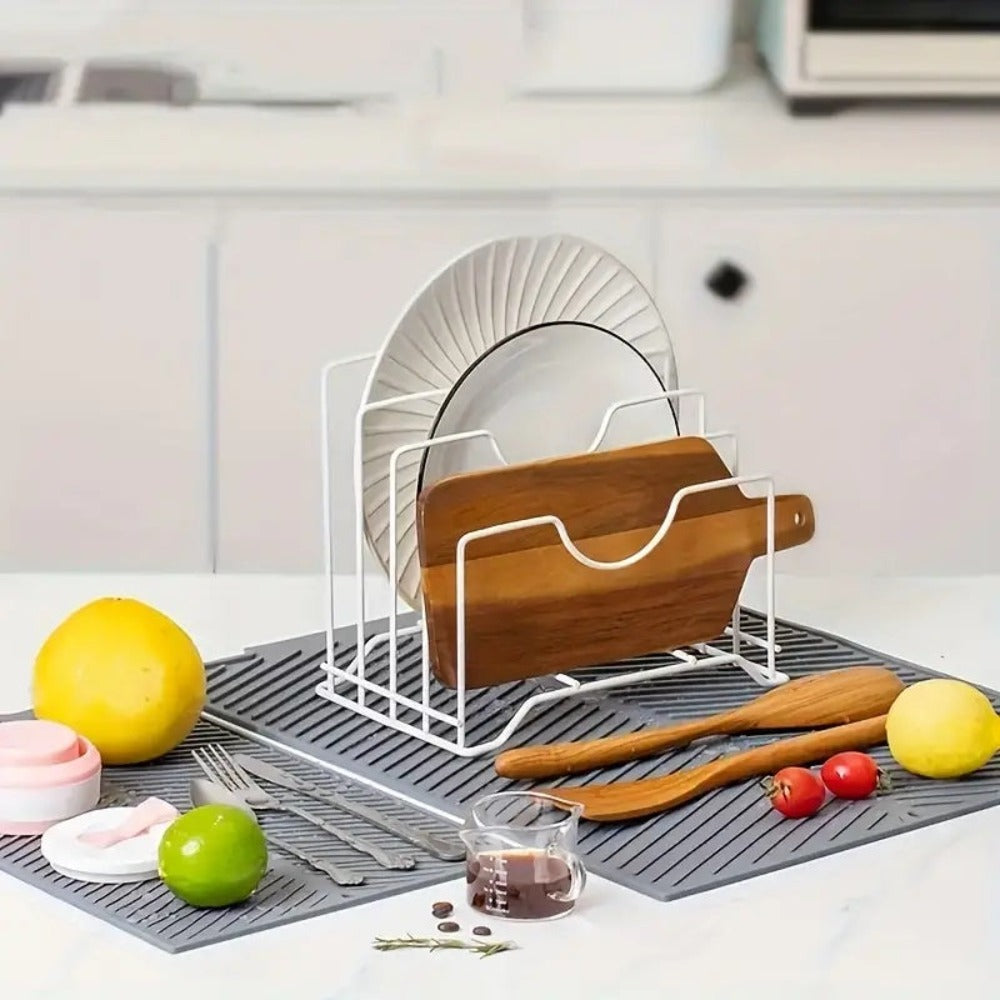 Silicone Dish Drying and Draining Mat