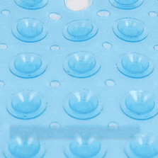 Non slip suction bath and shower mat detail view 3