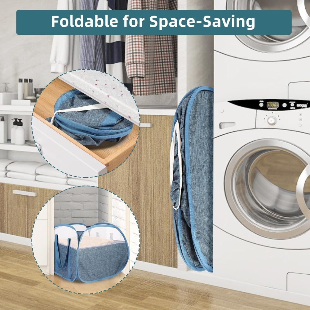 Easy Move laundry basket folded flat