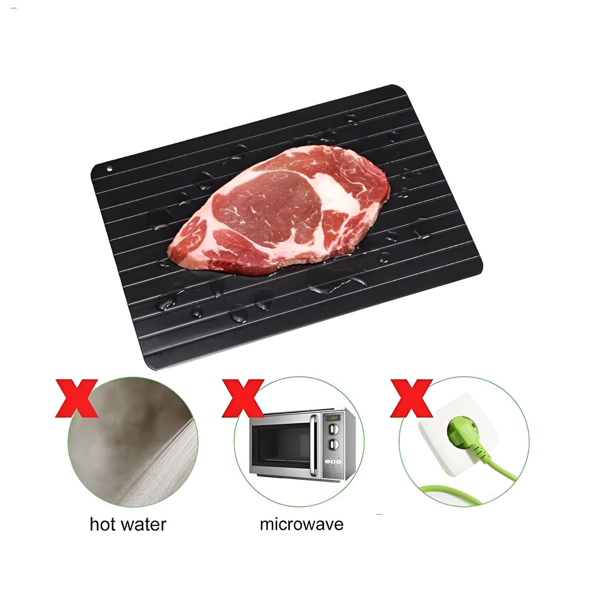 Fast natural defrosting tray, view 5