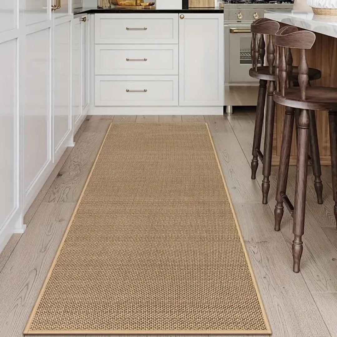 Matilda kitchen mat set on a kitchen floor, view 3