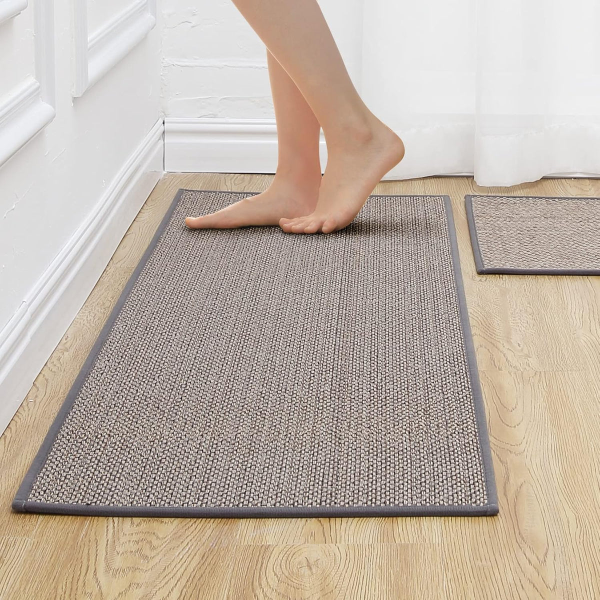 Matilda kitchen mat set on a kitchen floor, view 4