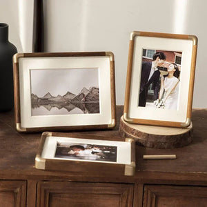 Brooks Solid Wood Tabletop Photo Frame