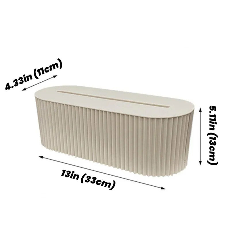 Pleated Wire Organizer Box for Extension Boards